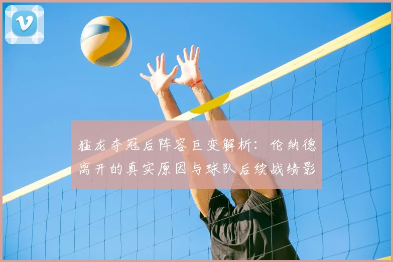 猛龙夺冠后阵容巨变解析：伦纳德离开的真实原因与球队后续战绩影响